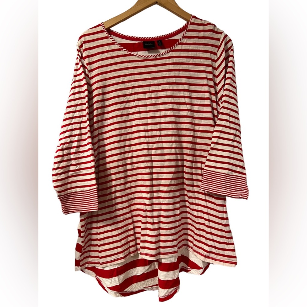 Candy Cane Stripe Tunic Shirt
